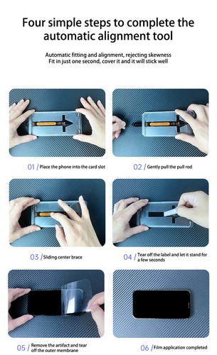 Invisible Artifact Film Dust Free Without Bubbles HD /HDPrivacy Screen Protector - Zdjęcie 16 z 21