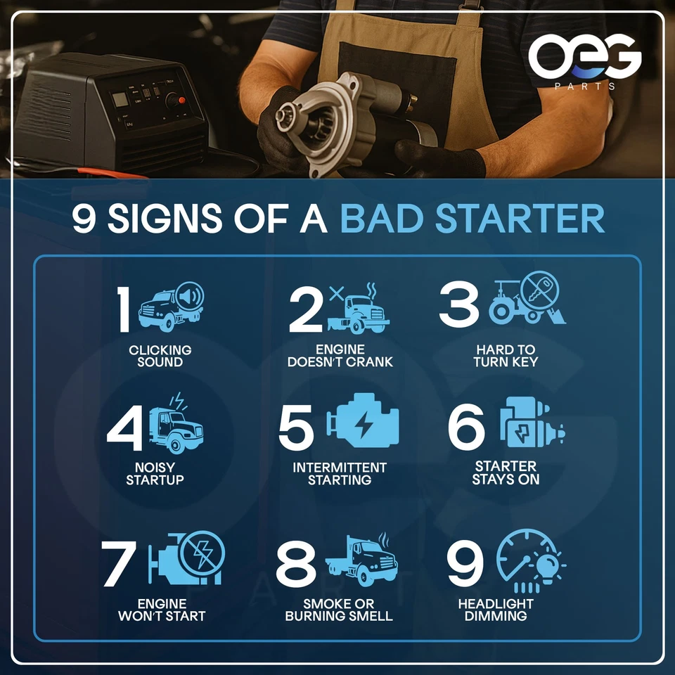 Nuevo arranque para camión Sterling L8500 L6 8,3 L 99-08 10461063 1993824 10461206 Foto 4 de 4