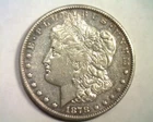 1878-S MORGAN SILVER DOLLAR EXTRA FINE / ABOUT UNCIRCULATED XF/AU ORIGINAL EF/AU