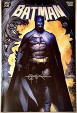 Batman #1 - Signed by Dan Quintana w/COA - NYCC Exclusive LE Foil Variant