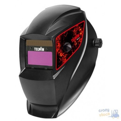 Telwin 802837 Automatik-Schweißmaske Autoscurante Schwarz 802837 MPN 802837