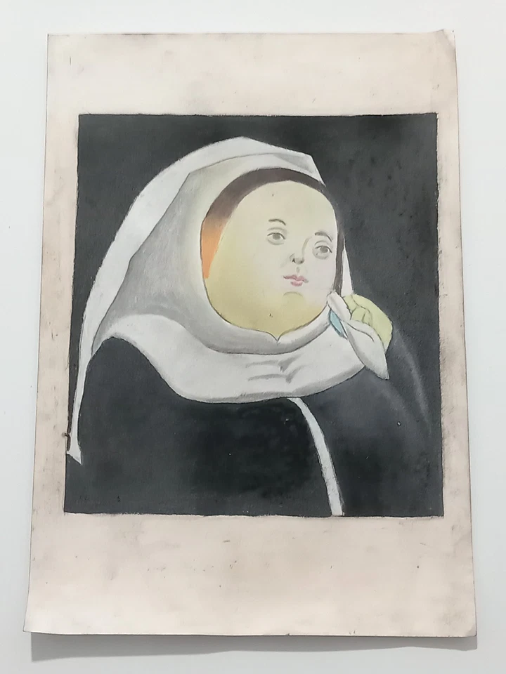 Fernando Botero Dibujo sobre papel (Hecho a mano) firmado y estampado en medios mixtos. Foto 2 de 4