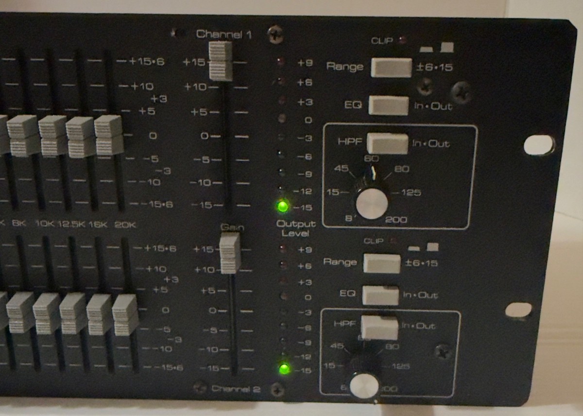 Égaliseur Equaliseur Graphique Vintage Audio BST ID-405 Hifi