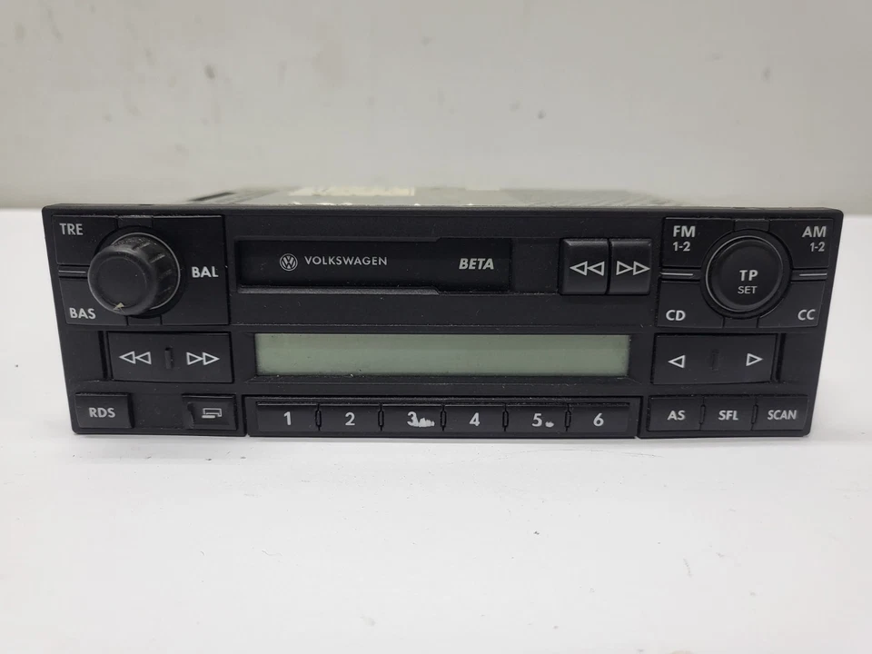 VW GOLF 4 1J - Kassettenradio Kassetten Autoradio 1J0035152F code fehlt (78) - Bild 2 von 4