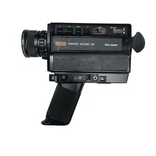 EUMIG MAKRO SOUND 80, RARE VINTAGE CLASSIC SUPER 8 MOVIE CAMERA