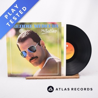 Freddie Mercury Mr. Bad Guy A-1 B-1 LP Album Vinyl Record CBS 86312 CBS - EX/EX