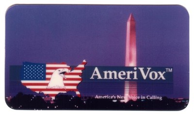 10 $./100 $ Washington Monument (New Voice, B/C 1992) Purple Sky Telefonkarte