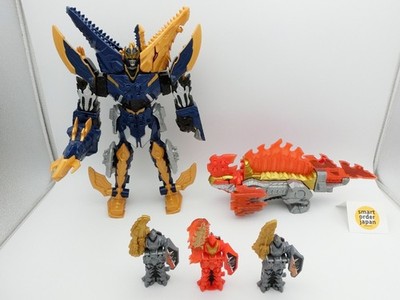 Kishiryu Sentai Ryusoulger DX Spino Thunder Kishiryu Neptune Dime Volcano Set