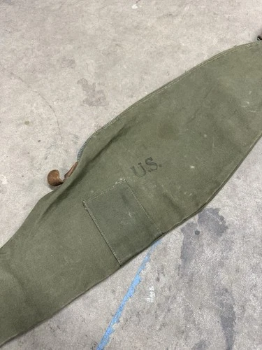 Vintage 1944 WW2 US Military M1 Carbine Canvas Gun Scabbard