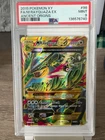 2015 POKEMON XY ANCIENT ORIGINS #98 FULL ART/M RAYQUAZA EX PSA 9