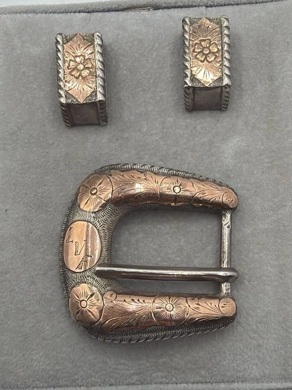 Sterling Silver Women Original Vintage Belt Buckles for sale  display picture 1
