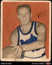 1948 Bowman #32 Red Holzman Royals-BskB HOF City College of New York 1.5 - FAIR