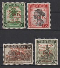 Congo - 1944 - COB 270/3** - SCOTT B34/7 - MNH -