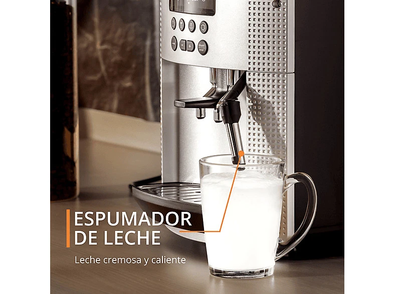 Cafetera superautomática - Krups Essential EA815E70, 1450 W, 15 bar, 1.7 L, 3 te - Imagen 4 de 4