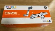 New DYN106 Deva Dynamic Pillar Mounted Thermostatic Bath Shower Mixer Tap Chrome