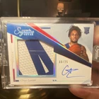 Panini Signature Series Chaz Lanier  Patch Auto RC /25 2025-26 make any offer