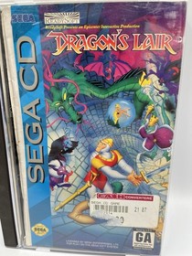Dragon's Lair (Sega CD, 1994) Complete CIB Tested Working - CLEAN!