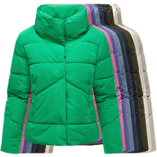 Marikoo Donna Giacca Invernale Caldo Corti Trapuntata Con collo Alto Jalliaa 16