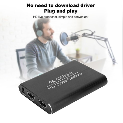 HD Video Acquisition Card USB3.0HDMI For OBS Recorder 4K 60Hz 1080P For Compu FY - Afbeelding 3 van 17