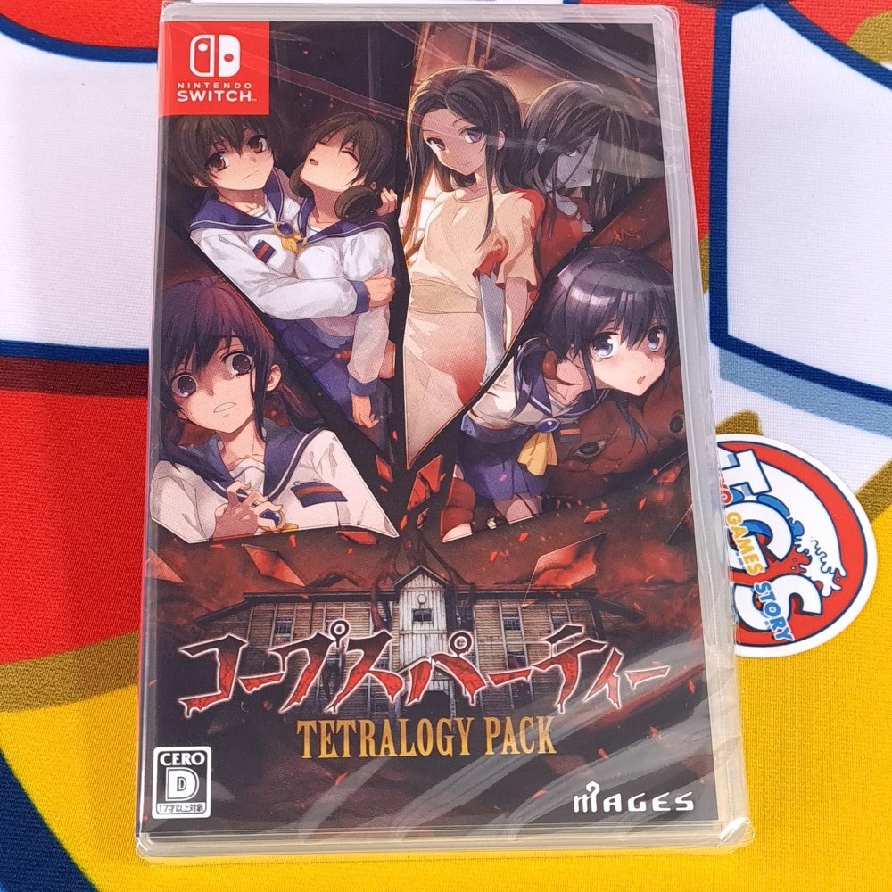 Corpse Party TETRALOGY PACK Switch Giappone (gioco in inglese/survival horror) NUOVO