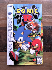Like New ✹ Sonic R ✹ FULLY COMPLETE ✹ Sega Saturn Game ✹ USA VERSION