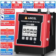 ANCEL L5000 PRO Auto Smoke Machine With Pressure Decay Vacuum Test 0.5~20psi