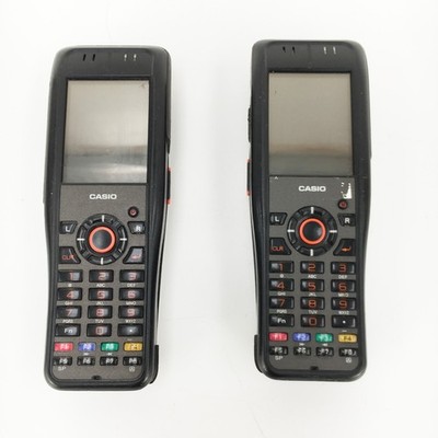 2 x Casio DT-X8-10E Windows Embedded Handheld Barcode Scanner Bluetooth ungetestet