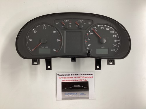 VW Polo 9N Kombiinstrument Tacho ca. 286 Tsd. km  Tachometer Tacho 6Q0920825F