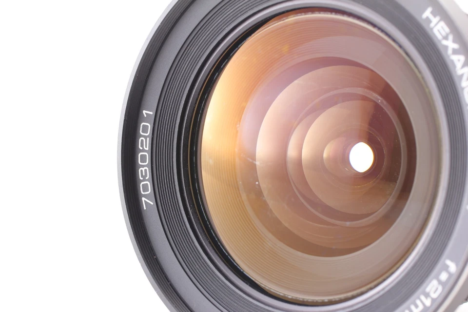 [ Near MINT w/ Caps ] Konica Hexanon AR Mount 21mm F4 Wide Angle Lens From JAPAN - Image 4 of 4