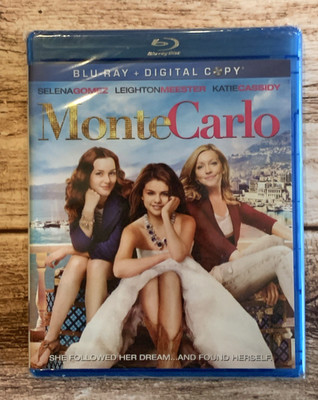 MONTE CARLO (2011) BLU RAY & DIGITAL  - Selena Gomez BRAND NEW SEALED