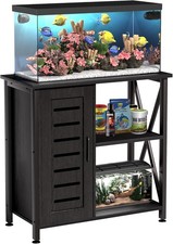 20-29 Gallon Fish Tank Stand Aquarium Stand with Cabinet Storage