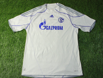 SCHALKE 04 2009/2010 FOOTBALL SOCCER SHIRT JERSEY THIRD ADIDAS