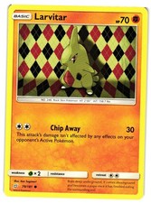 Pokemon TCG Larvitar 79/181 Common Team Up LP