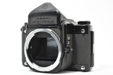 Almost MINT Pentax 6x7 67 Eye Level Mirror Up Film Camera Body From JAPAN