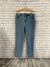 Gloria Vanderbilt Women's Blue Denim Jeans Size 14