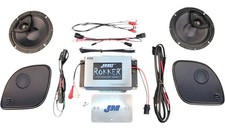 J&M RPKT-200HR15 ROKKER 200W 2-Channel Amplifier and Speaker Kit