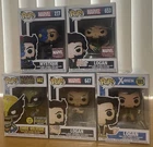 Funko Pop Lot! Wolverine Logan Mystique Exclusive 217 653 186 647 662 Protectors