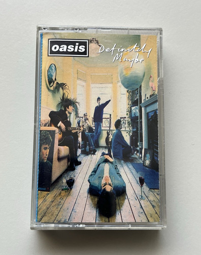 Oasis - Definitely Maybe, Cassette Album 1994 Epic ET66431 Rock