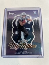 Panini Select 2025 Tetairoa McMillan #5 Certified Rookies Panthers Football NFL
