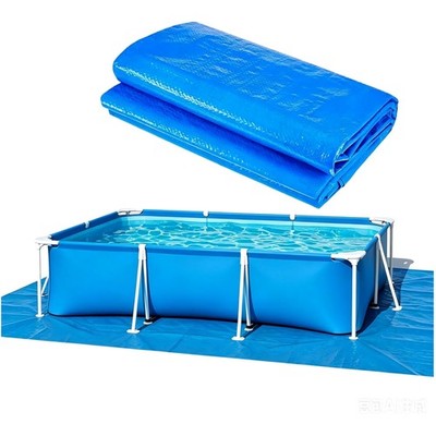 Poolmatte Poolbodenplane Poolschutz Plane