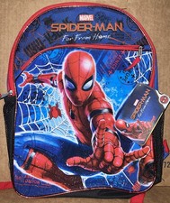 Spider-Man Far From Home children's backpack, blue, red black,BNWT