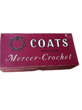J and P Coats Chain Mercer Crochet X778 cream x 8 rolls  Original Packaging