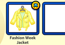 Webkinz Classic Online Fashion Week Jacket Clothing Clothes VIRTUAL Item