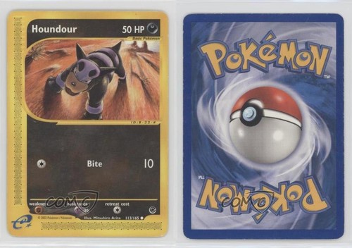 Houndour Pokemon e-Card Series Expedition #113 2002 0md7 - 第 3/3 張圖片