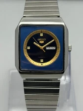 Vintage Seiko 5 Automatic 2906-054A Day/Date Japan Made Men's Wrist Watch