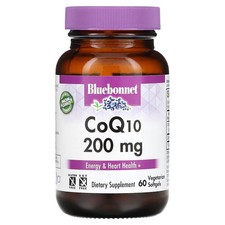 2 X Bluebonnet Nutrition, CoQ10, 200 mg, 60 V...