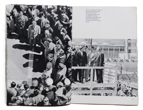 SOUVENIR BOOKLET OF PRESIDENT JOHN F. KENNEDY IN BERLIN GERMANY 26 JUNE 1963 - Picture 6 of 9