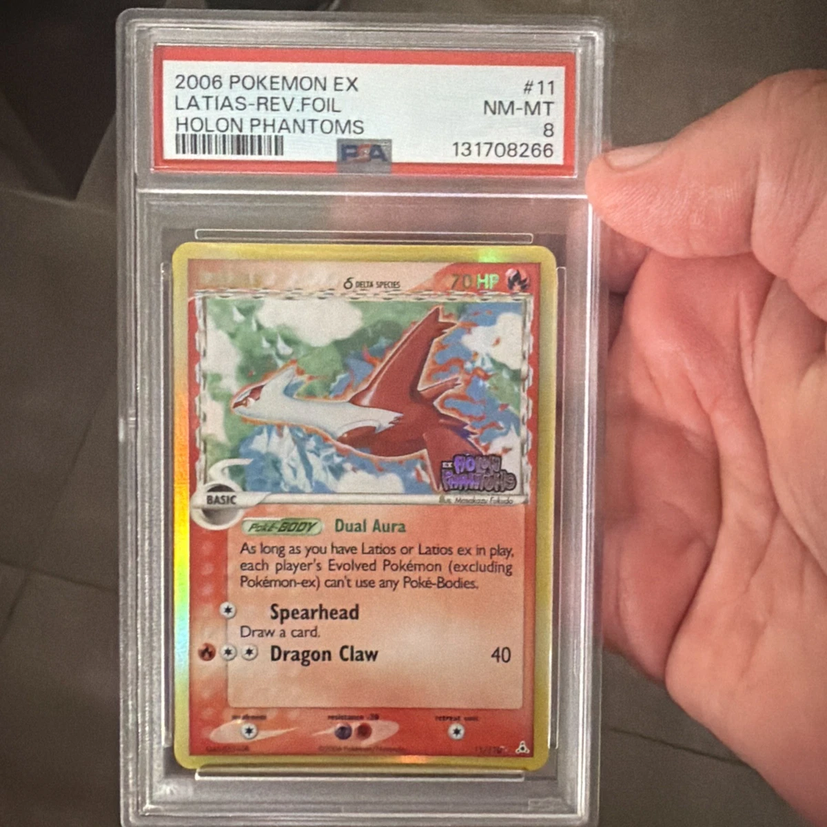 Latias Pokémon TCG Holo Rare Individual Collectible Card Game