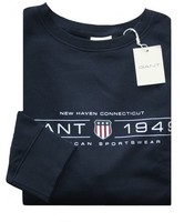 Gant Graphic C- Neck Evening Blue Pullover / Sweatshirt Gr.5Xl