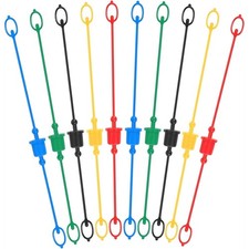 10sets Hydraulic Dust Caps & Plugs Set, Coupler Cover Hydraulic Hose Dust 3829